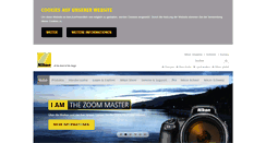 Desktop Screenshot of nikon.ch